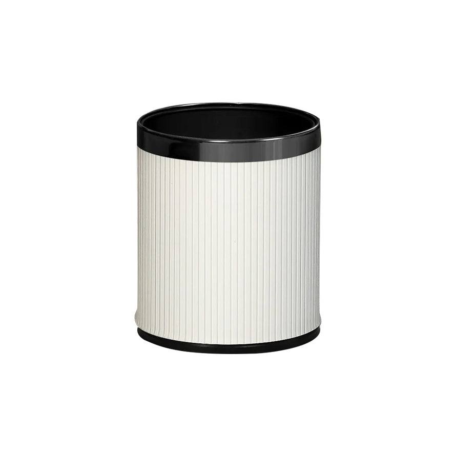 Enhabit Columns Waste Bin - White & Black