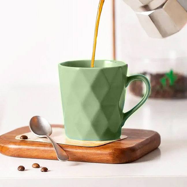 Enhabit Diamonds Coffee Mug - Green