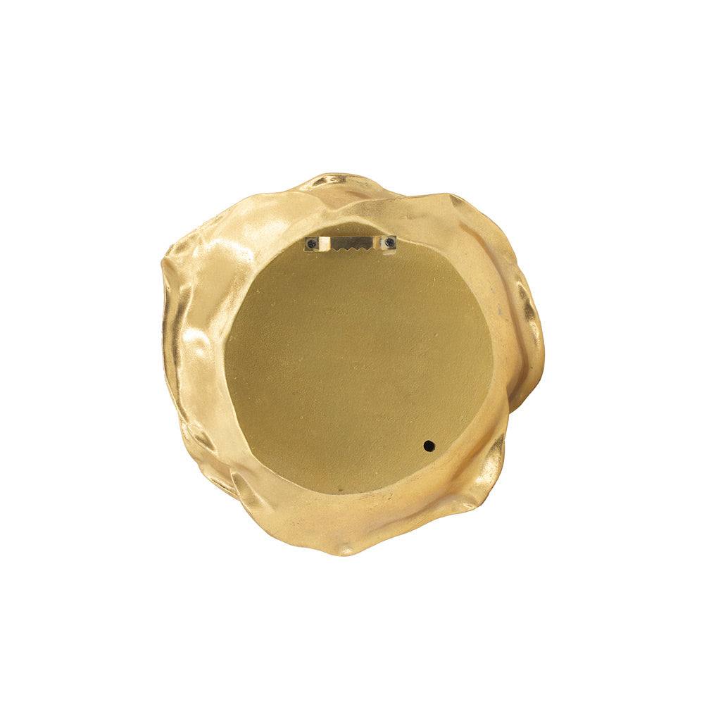 Enhabit Flower Wall Accents Small, Set of 2 - Gold