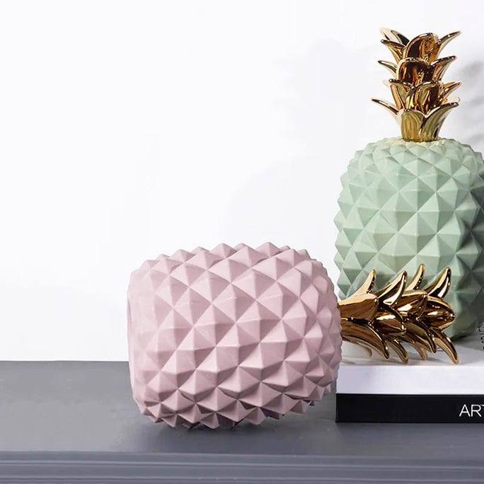 Enhabit Geometric Pineapple Accent - Pink