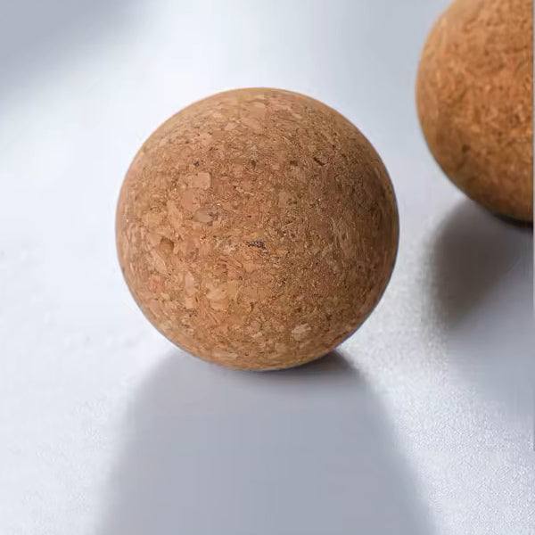 Enhabit Glass Cylindrical Jar with Cork Stopper Large