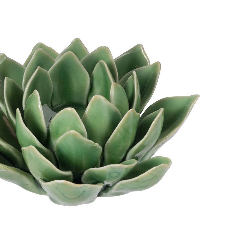 Enhabit Succulent Tealight Holder - Green