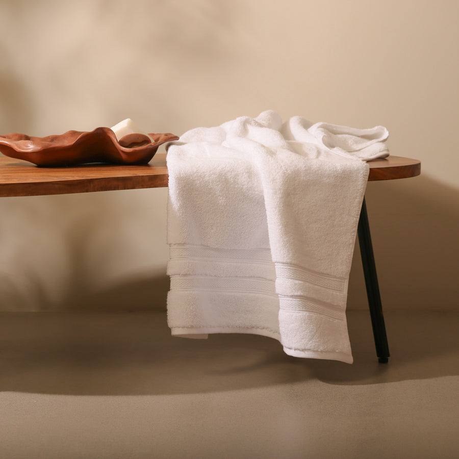 ESQ Living Atelier Egyptian Cotton Bath Towel - Ivory