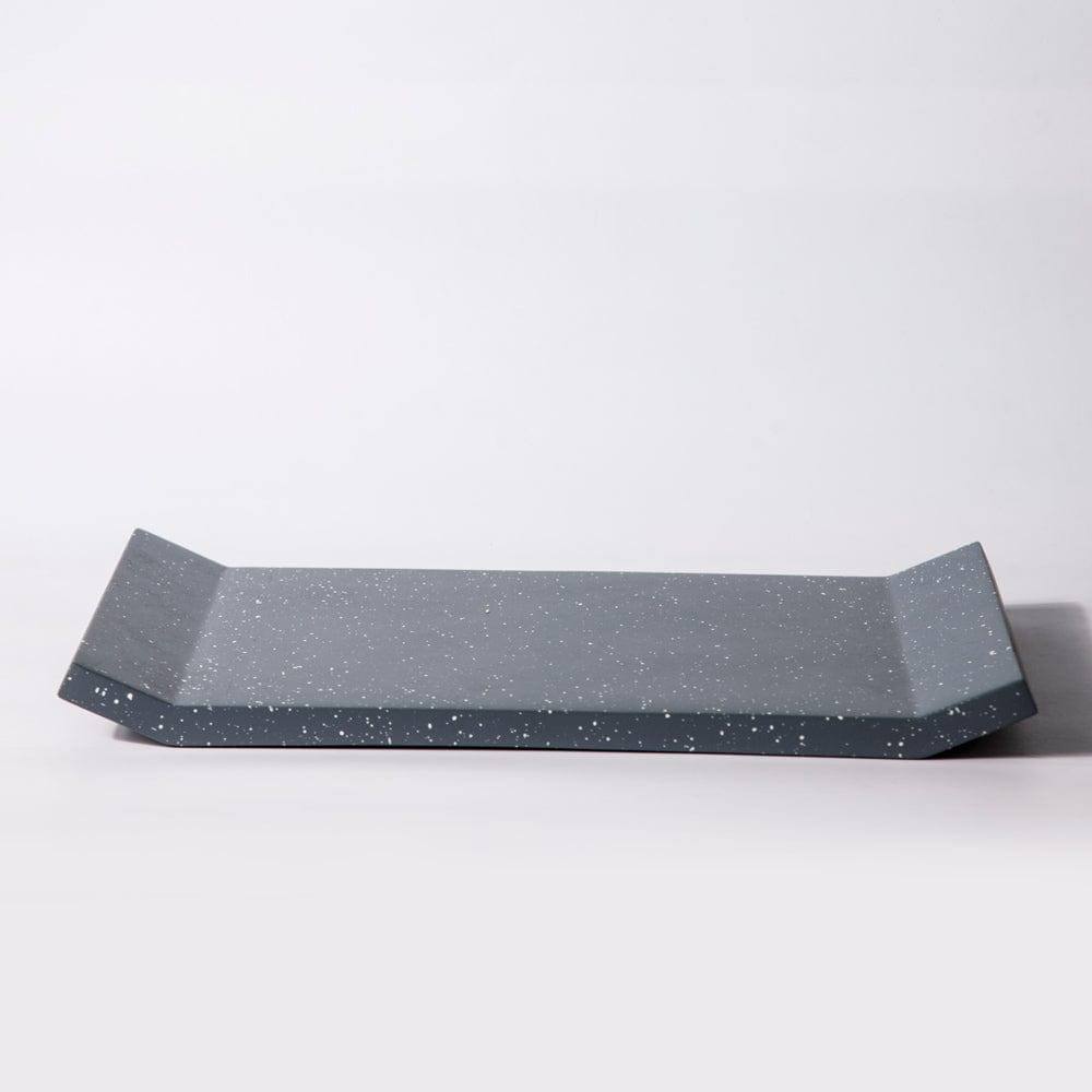ESQ Living Flow Vanity Tray - Charcoal Grey