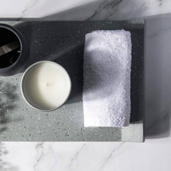 ESQ Living Flow Vanity Tray - Light Grey