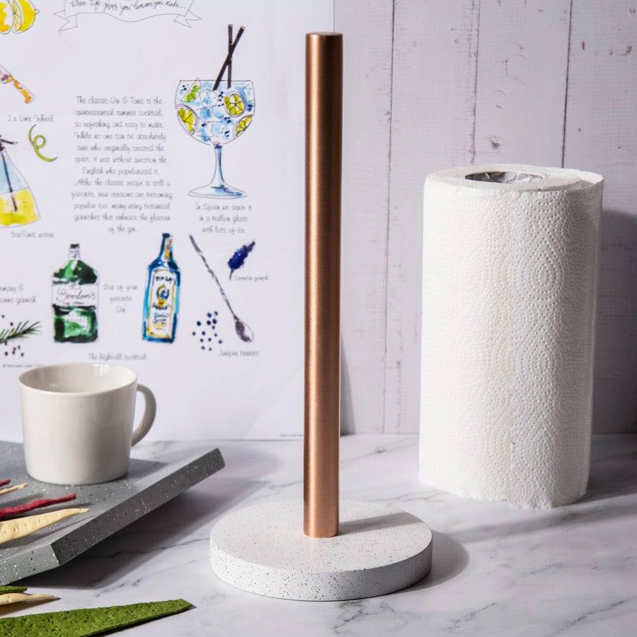 ESQ Living Fuse Paper Towel Holder - Speckled White