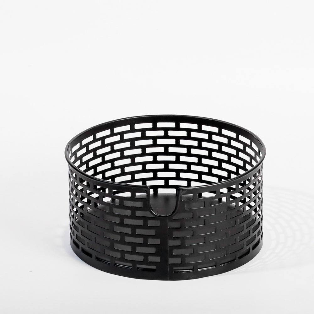 ESQ Living Lana Metal Basket Small - Black