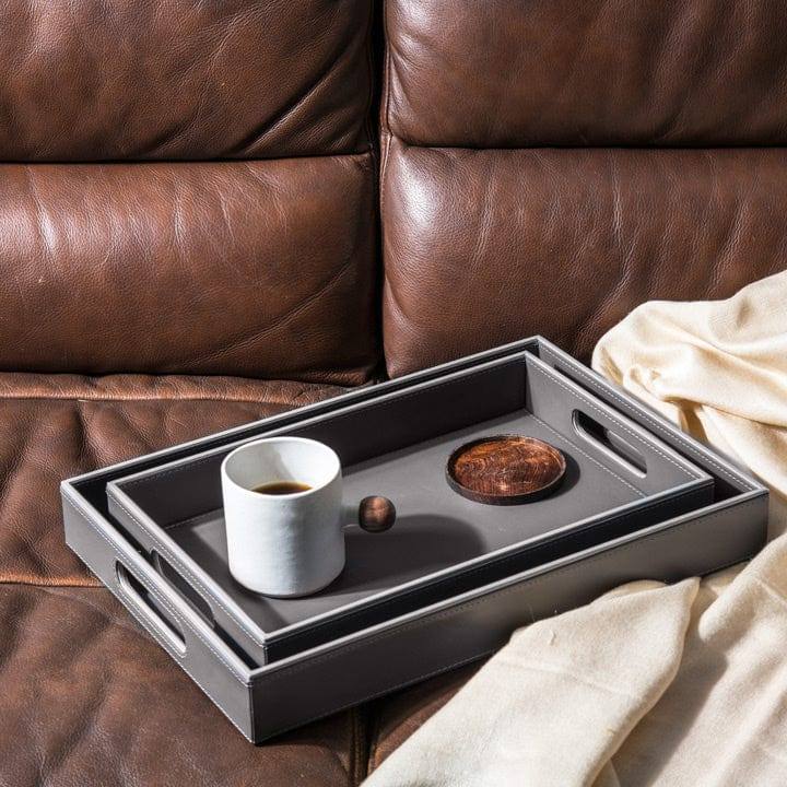 ESQ Living Menlo Serving Trays, Set of 2 - Grey – Modern Quests