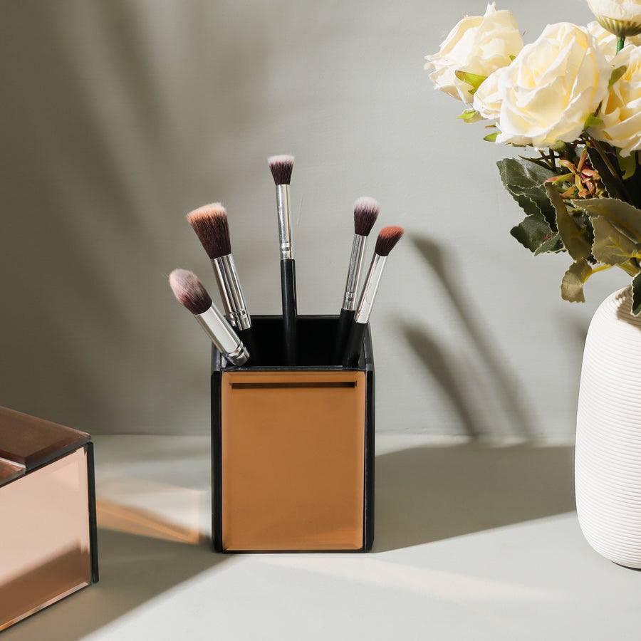 ESQ Living Mirror Brush Organiser - Bronze