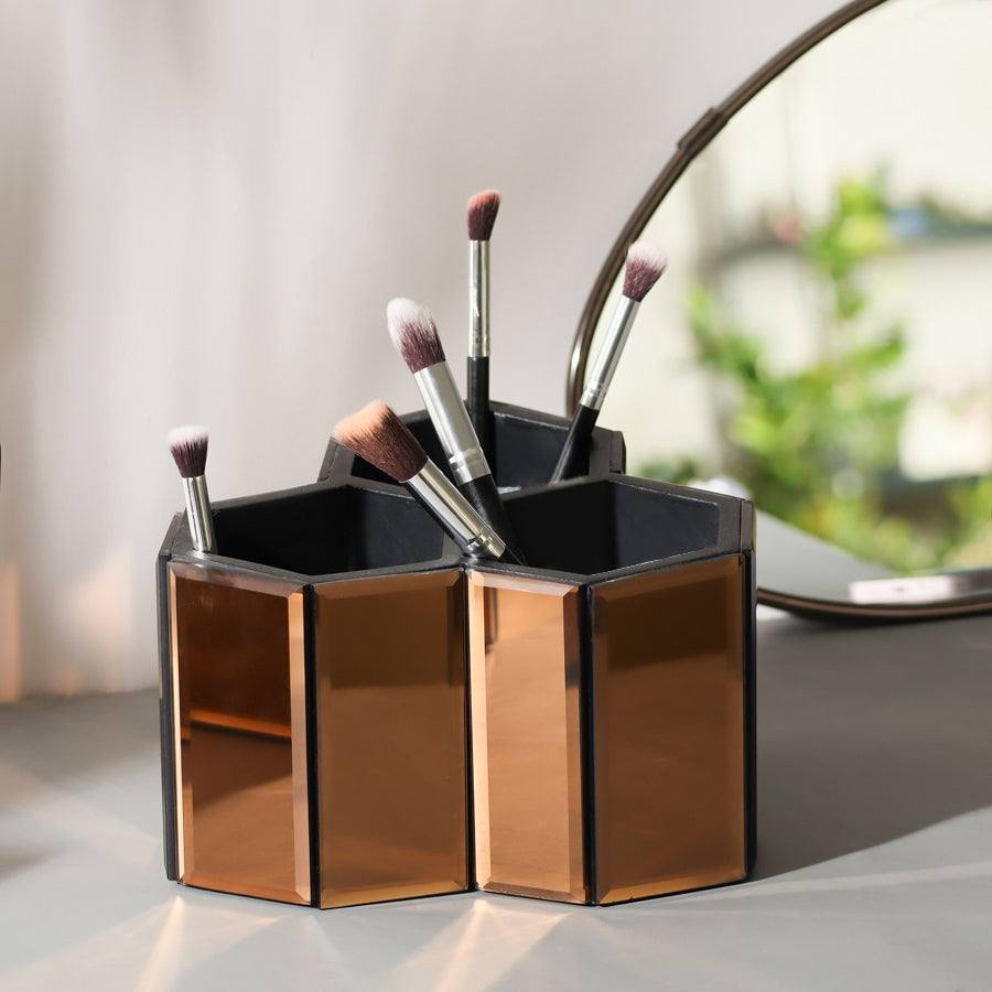 ESQ Living Mirror Trio Organiser - Bronze