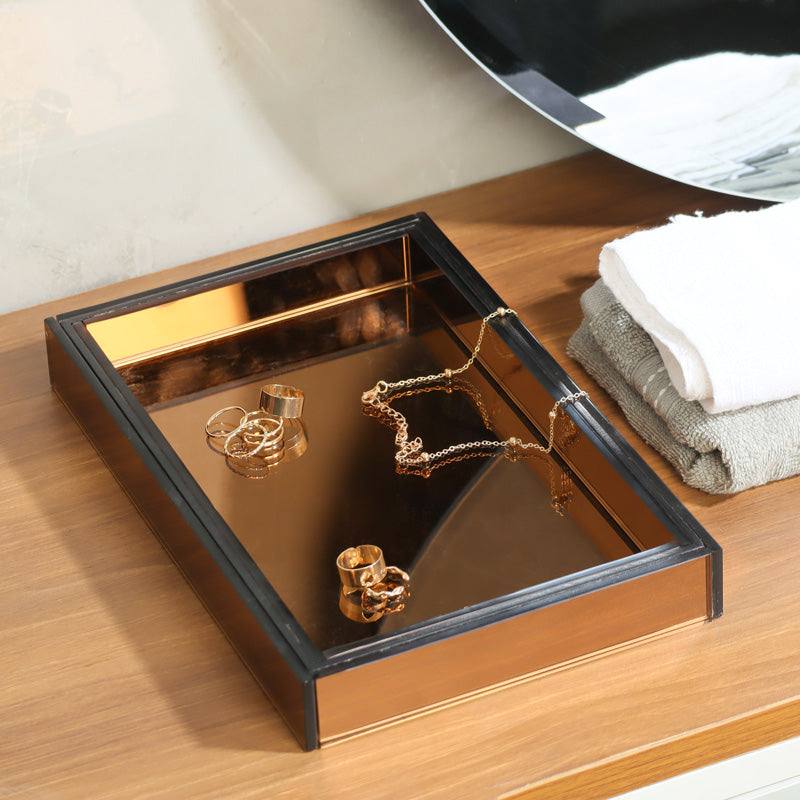 ESQ Living Mirror Valet Tray Medium - Bronze