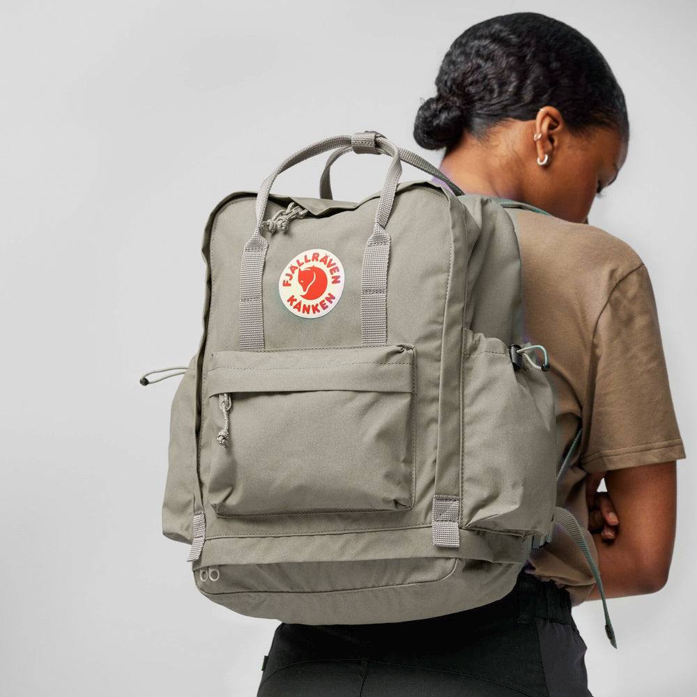 Fjallraven Kanken Outlong Backpack - Fog