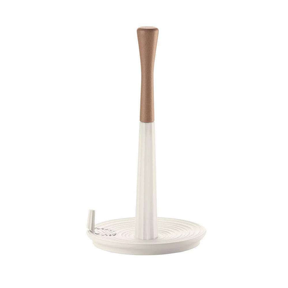 Guzzini Italy Roll & Tear Kitchen Roll Holder - Milk White