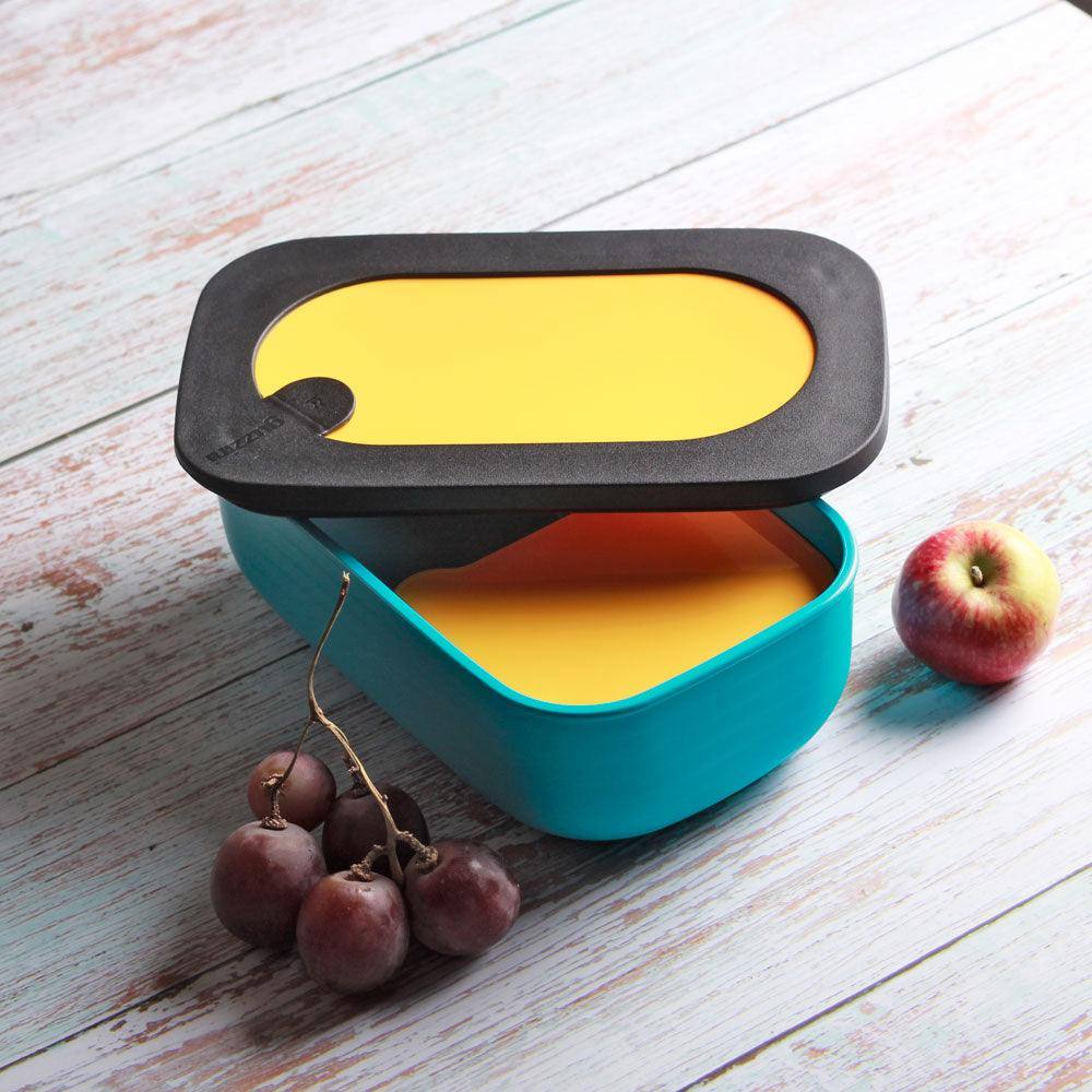 Guzzini Italy Store & Go Lunch Box - Blue Yellow