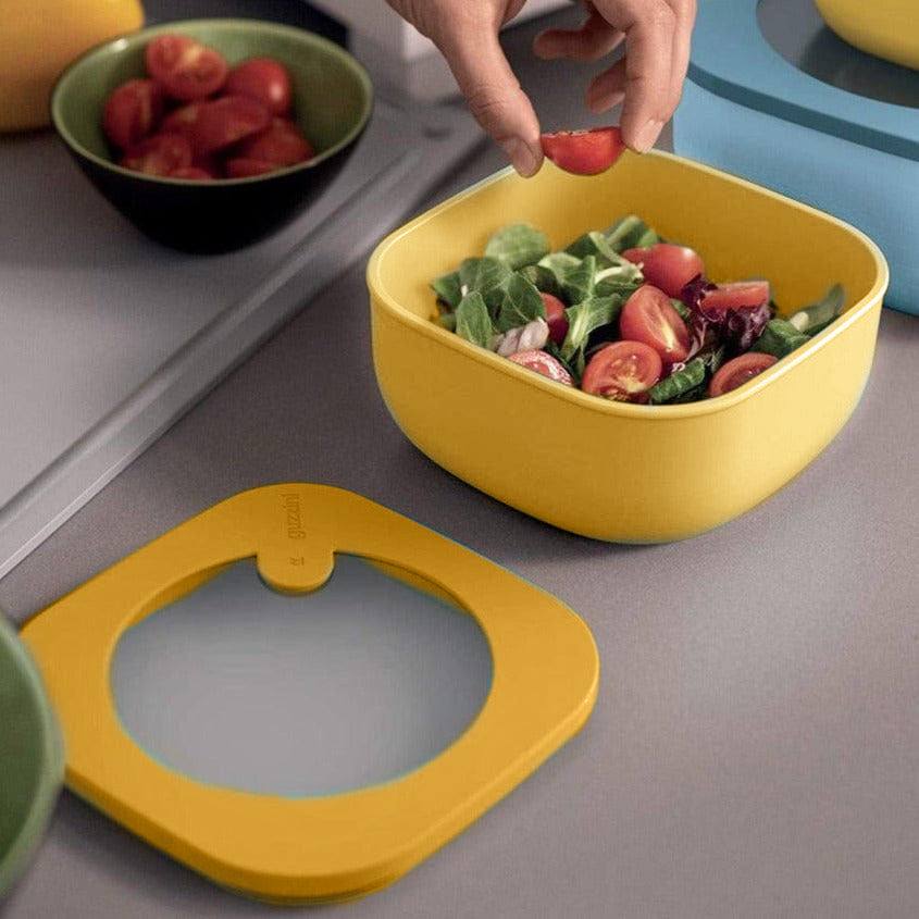 Guzzini Italy Store & More Storage Box Medium - Mango Yellow