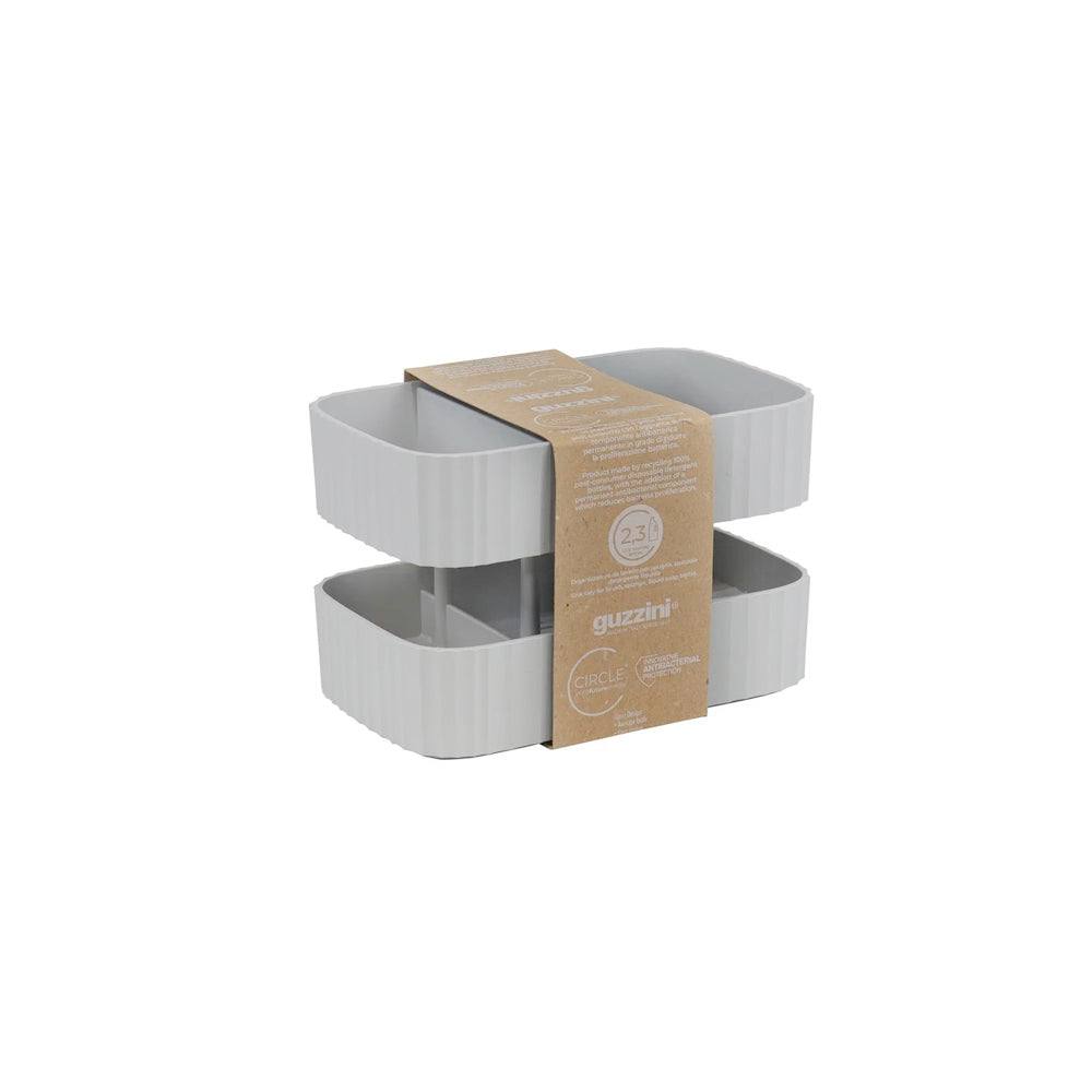 Guzzini Italy Tidy & Safe Sink Caddy - Grey