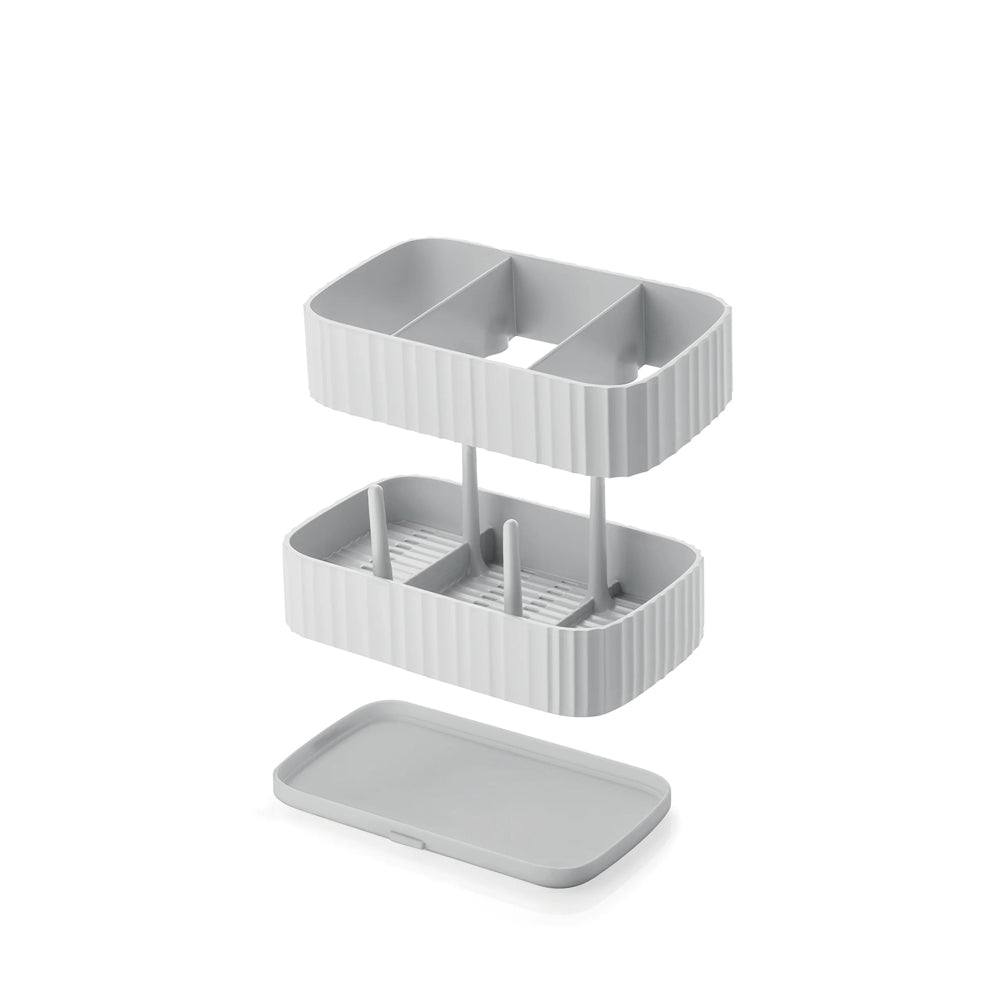 Guzzini Italy Tidy & Safe Sink Caddy - Grey