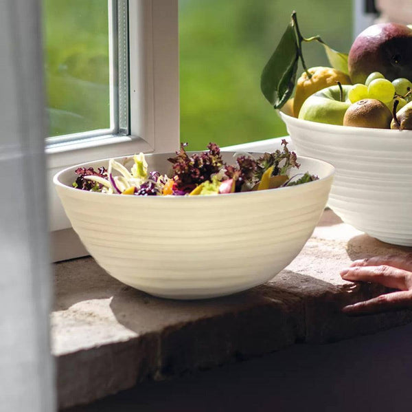 Tierra Bowl with Cover by Guzzini - White