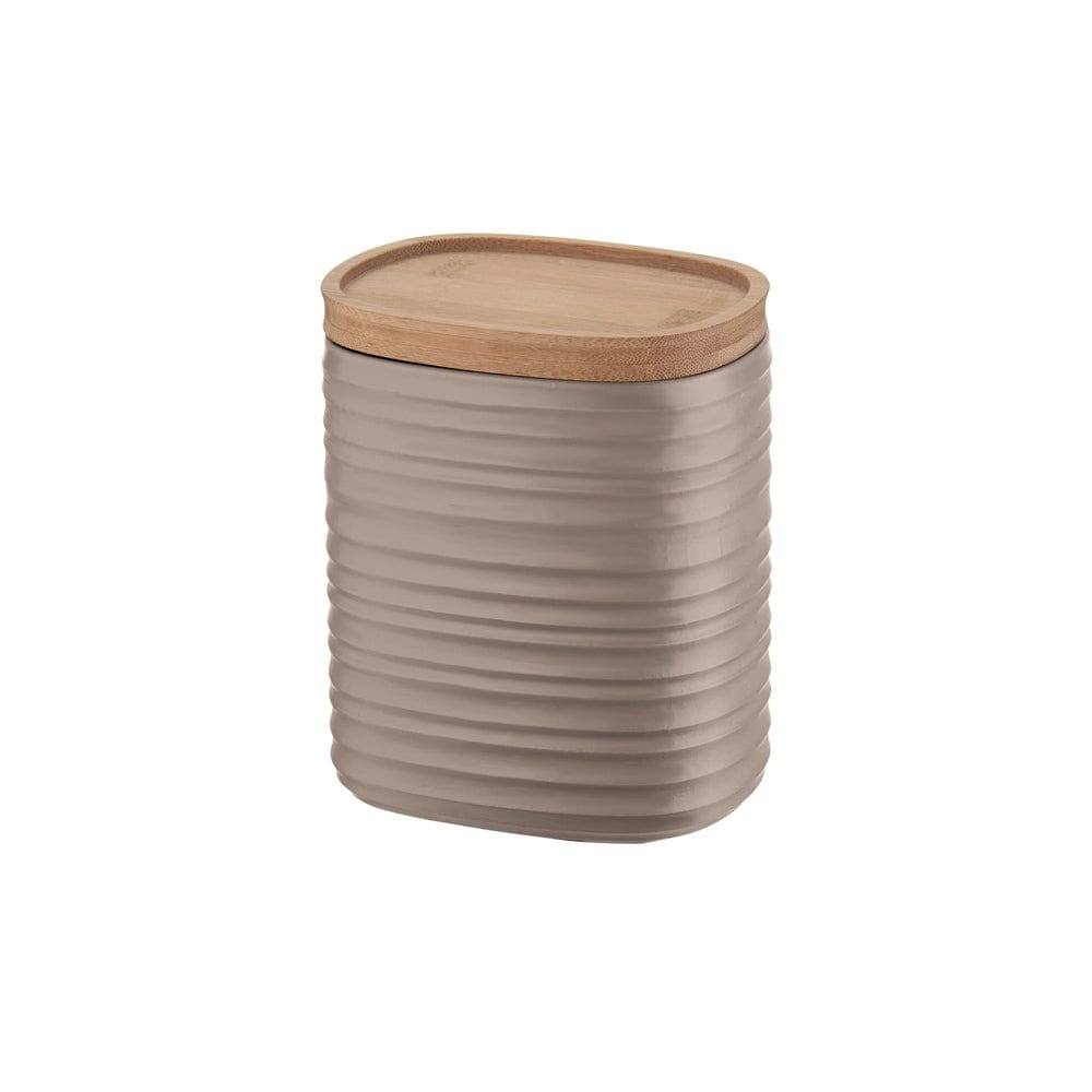 Guzzini Italy Tierra Storage Jar Medium - Taupe
