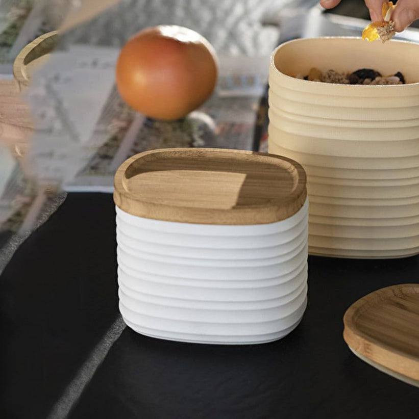 Guzzini Italy Tierra Storage Jars Small, Set of 3 - Colourful