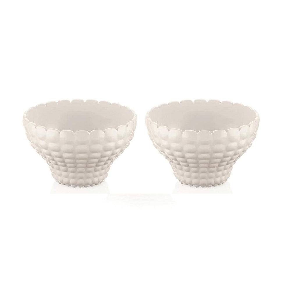 Guzzini Italy Tiffany Small Bowls, Set of 2 - Milk White