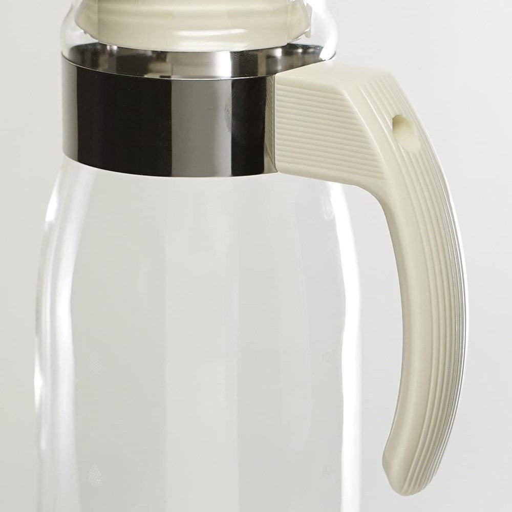 Hario Japan Convenient Glass Jug 1400ml - Warm White