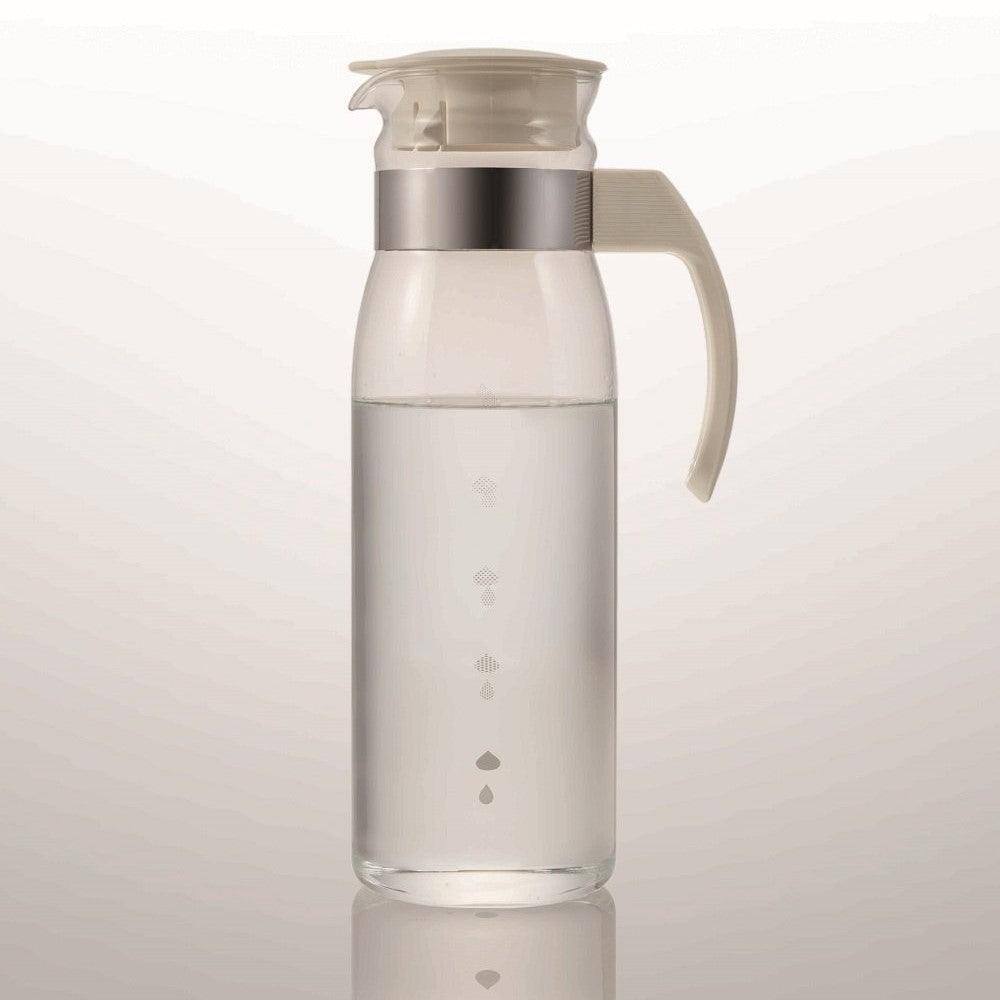 Hario Japan Convenient Glass Jug 1400ml - Warm White