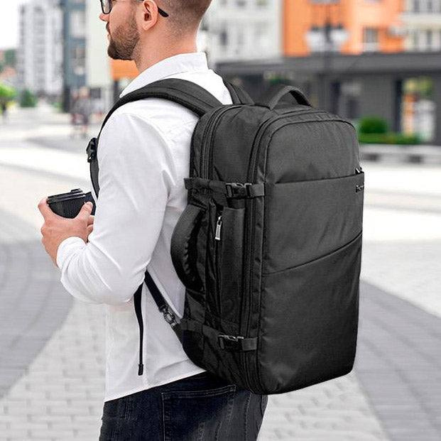 Inateck Carry On Travel Backpack 40L Black Modern Quests