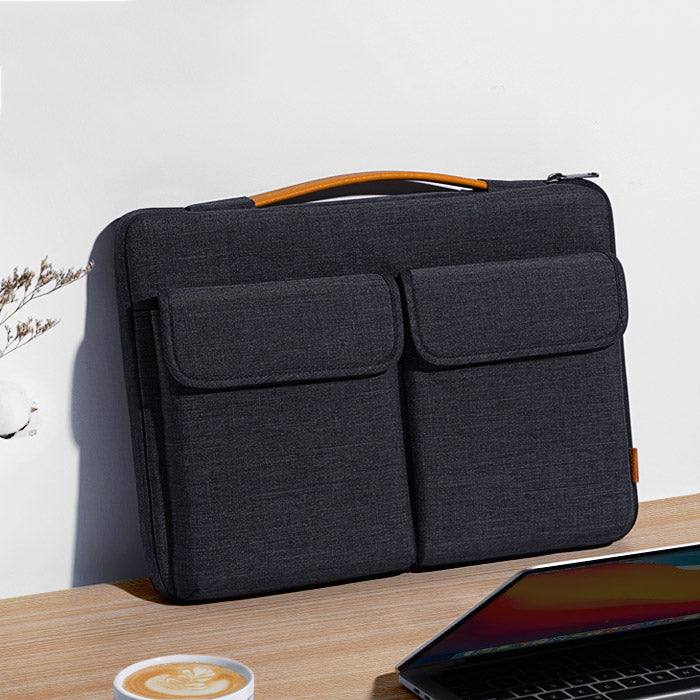 Inateck EdgeKeeper Laptop Bag - Black Grey 15.6 Inches