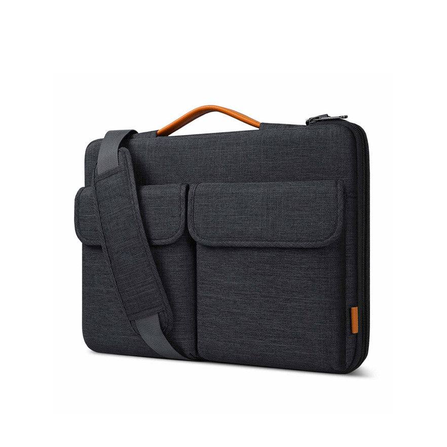 Inateck EdgeKeeper Laptop Bag - Black Grey 15.6 Inches