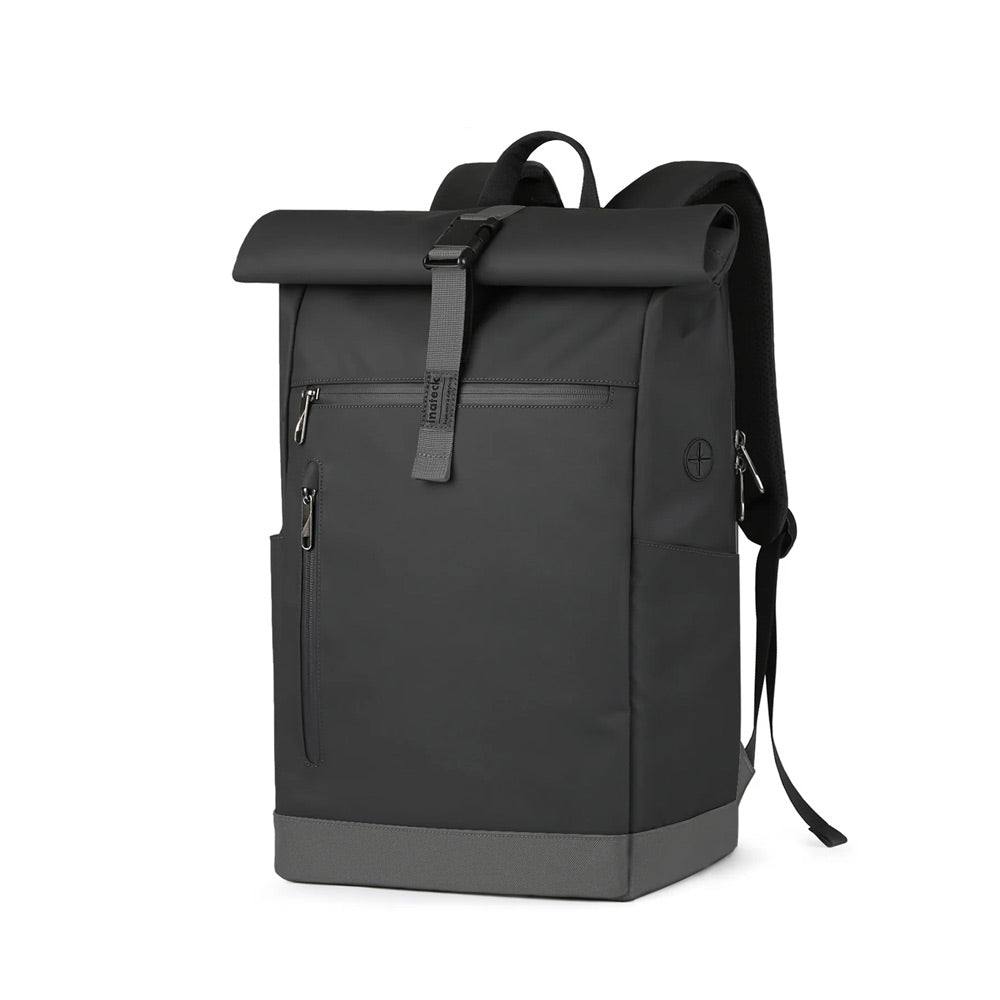 Inateck Roll Top Laptop Backpack - Black