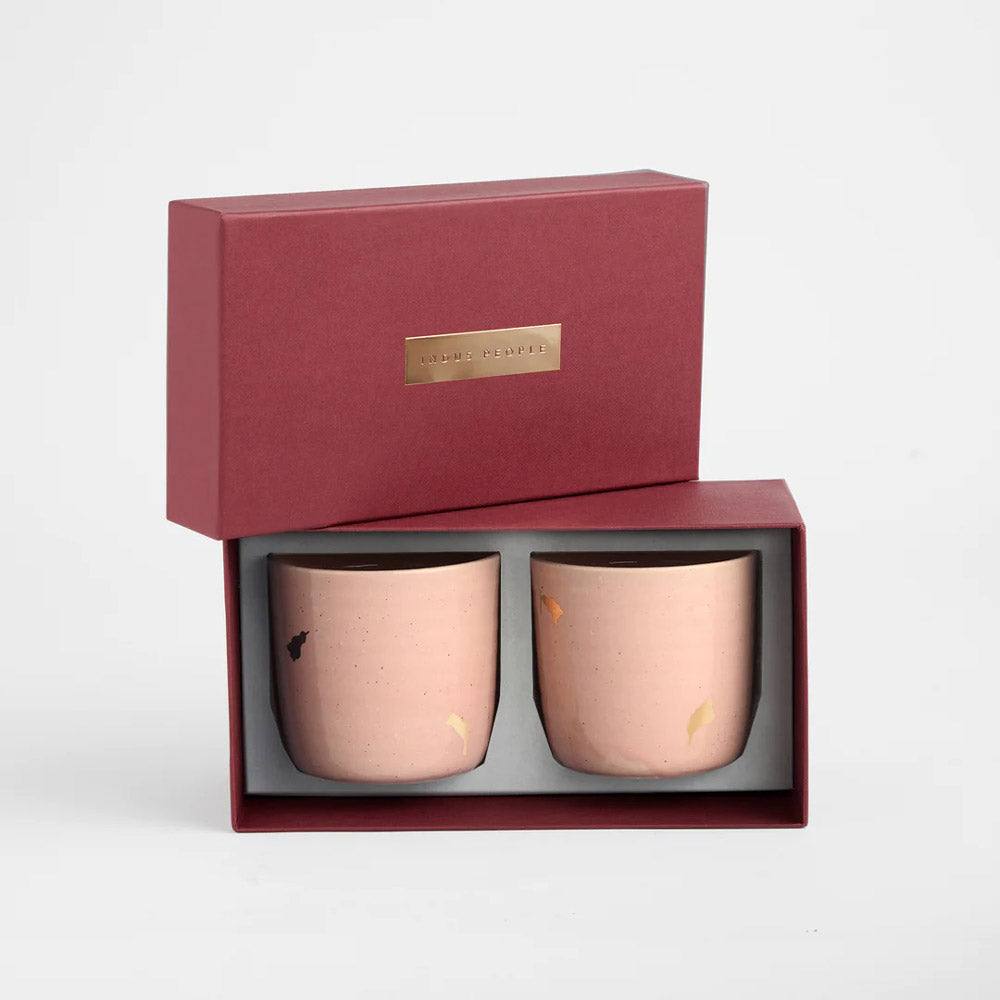 Indus People The Ganga Kulhar Gift Box - Pink