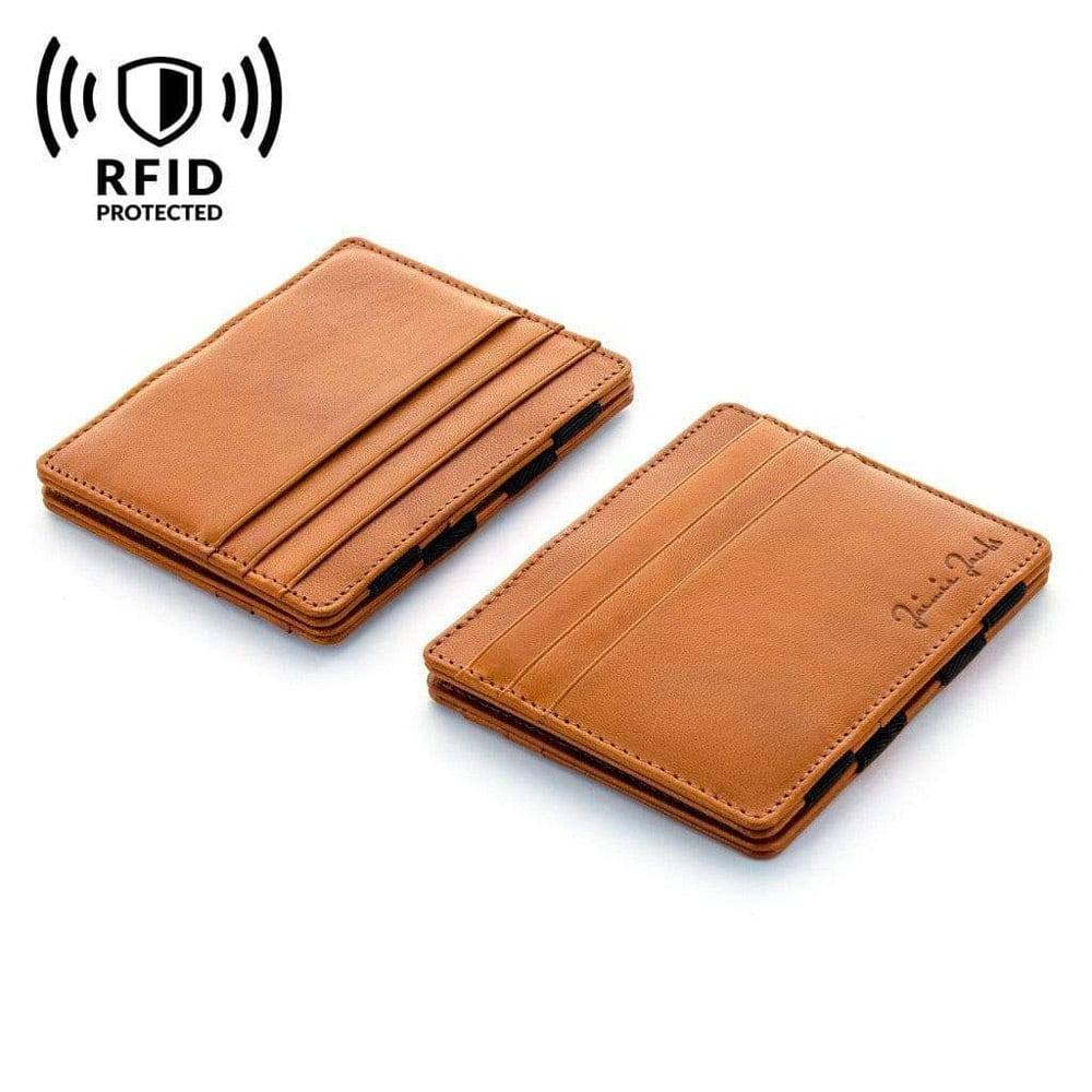 Jaimie Jacobs Germany Flap Boy Slim Wallet - Cognac