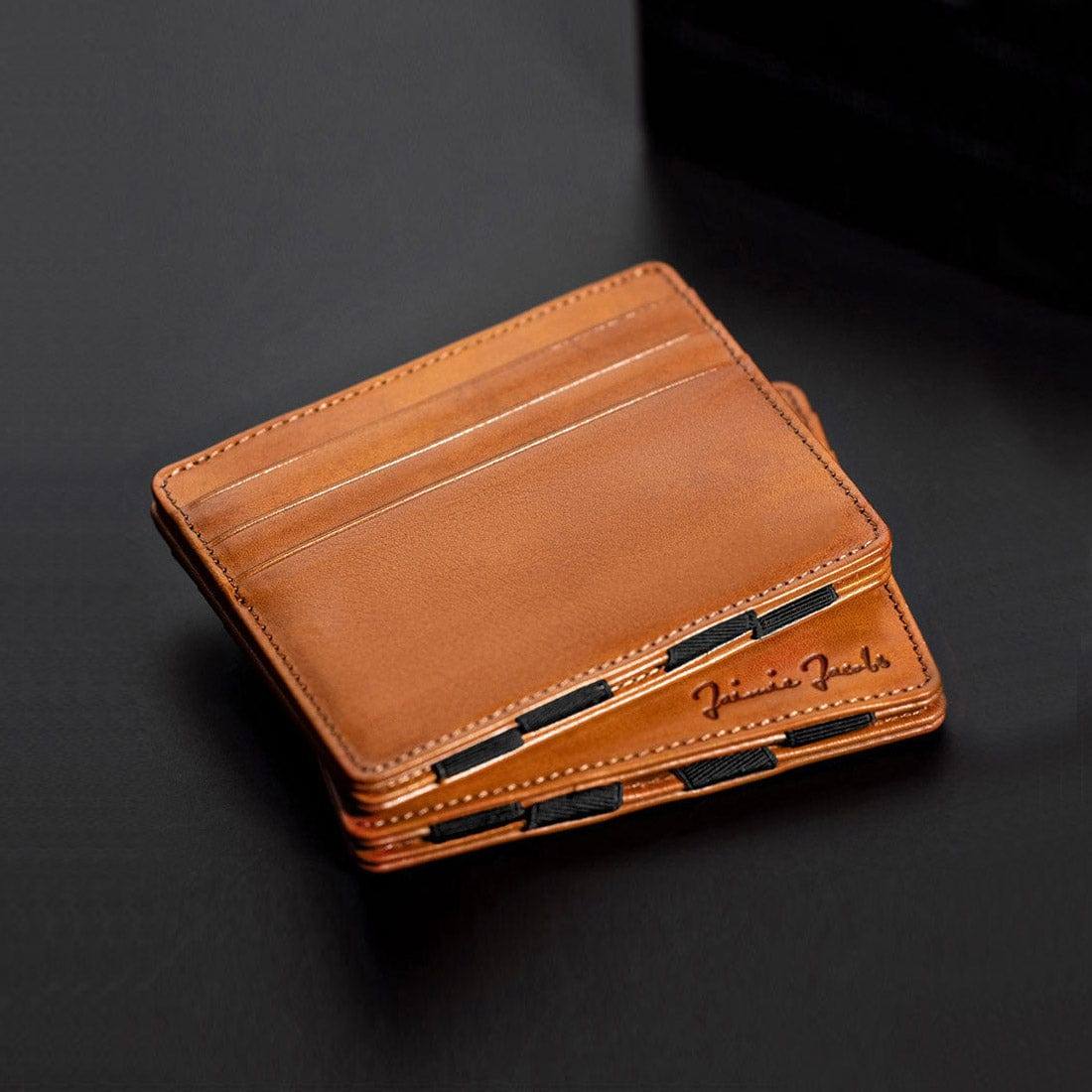 Jaimie Jacobs Germany Flap Boy Slim Wallet - Cognac