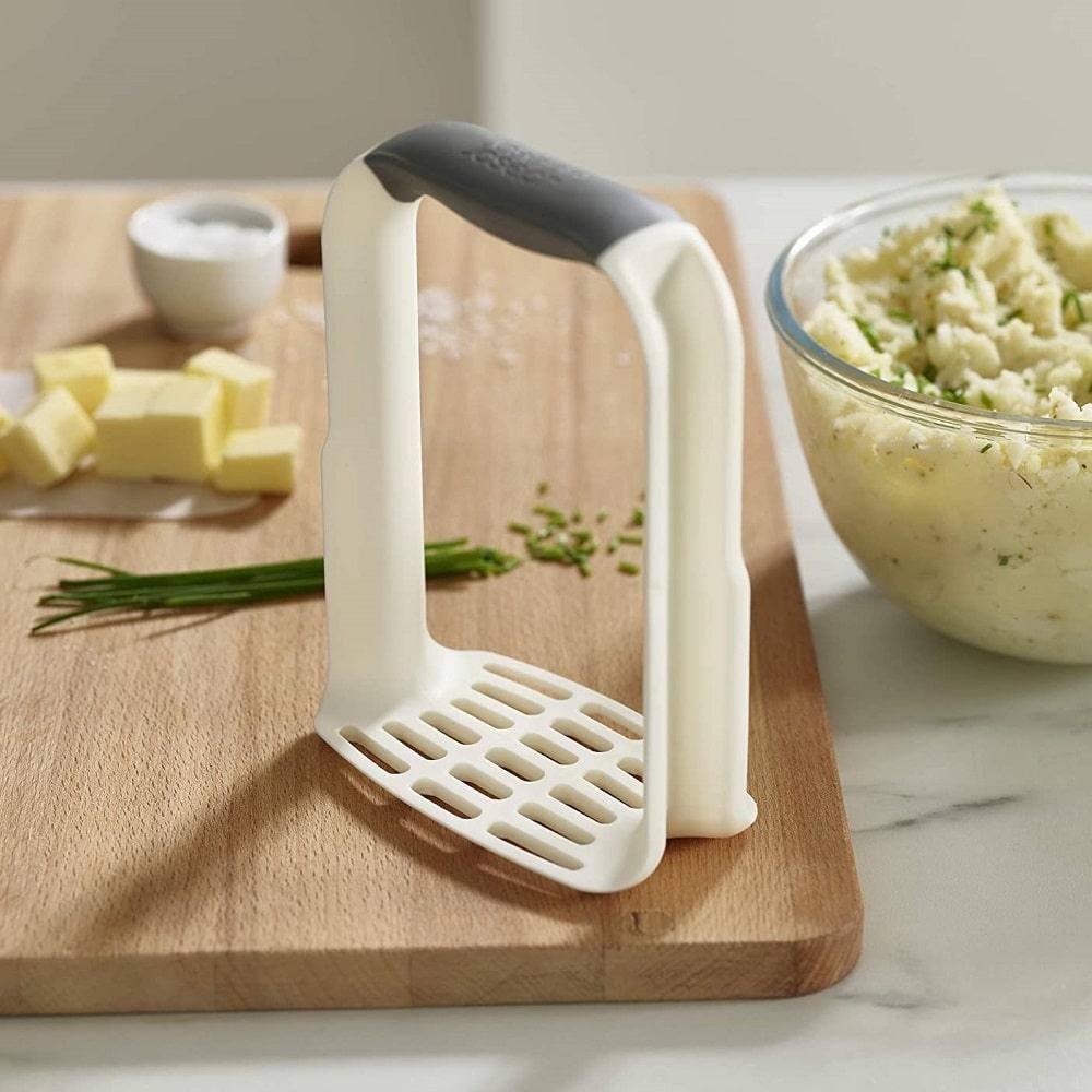 Joseph Joseph Easy-Mash Potato Masher - White