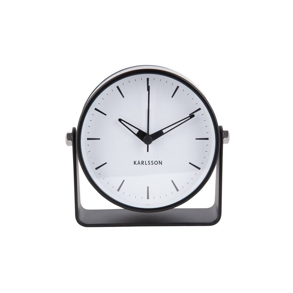 Karlsson Netherlands Calm Alarm Clock - Black