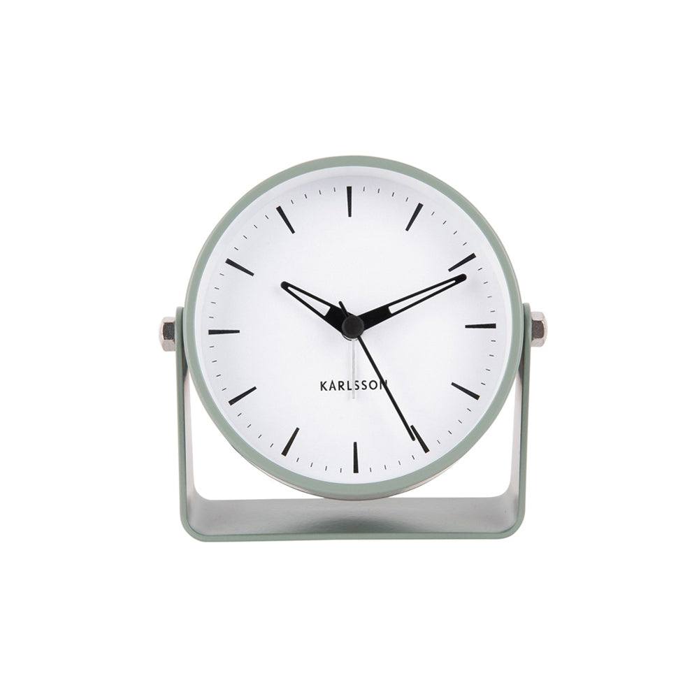 Karlsson Netherlands Calm Alarm Clock - Grayed Jade