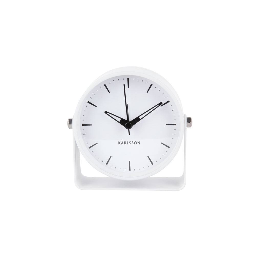 Karlsson Netherlands Calm Alarm Clock - White