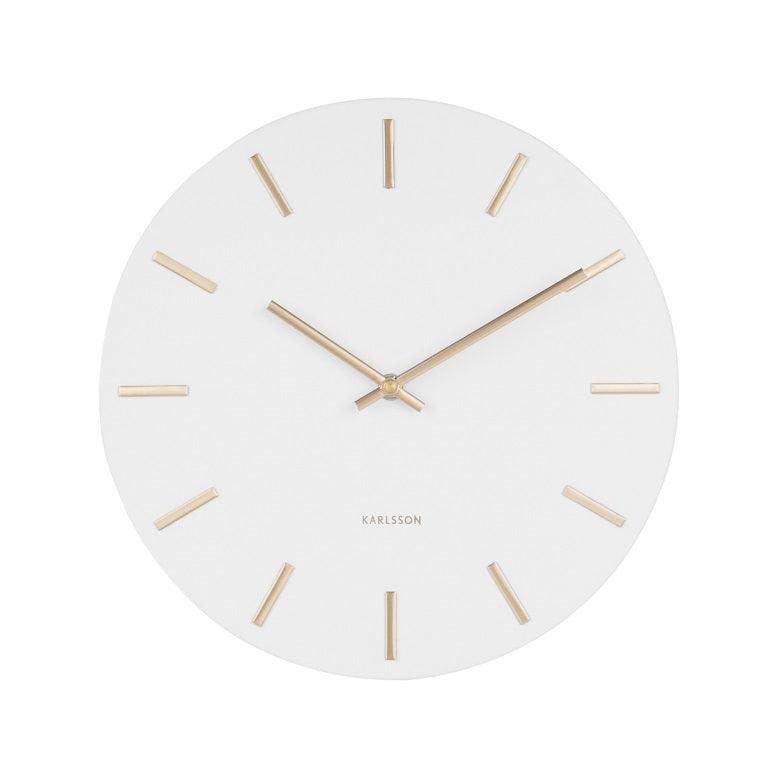 Karlsson Netherlands Charm Wall Clock 30cm - White