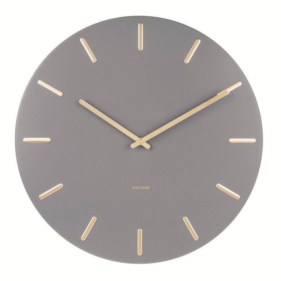 Karlsson Netherlands Charm Wall Clock 45cm - Grey
