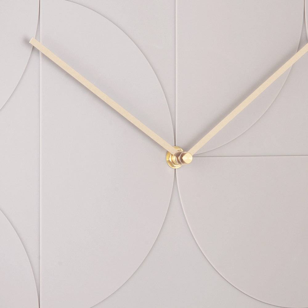 Karlsson Netherlands Echelon Circular Wall Clock 40cm - Dark Grey