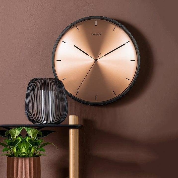 Karlsson Netherlands Finesse Wall Clock 40cm - Copper