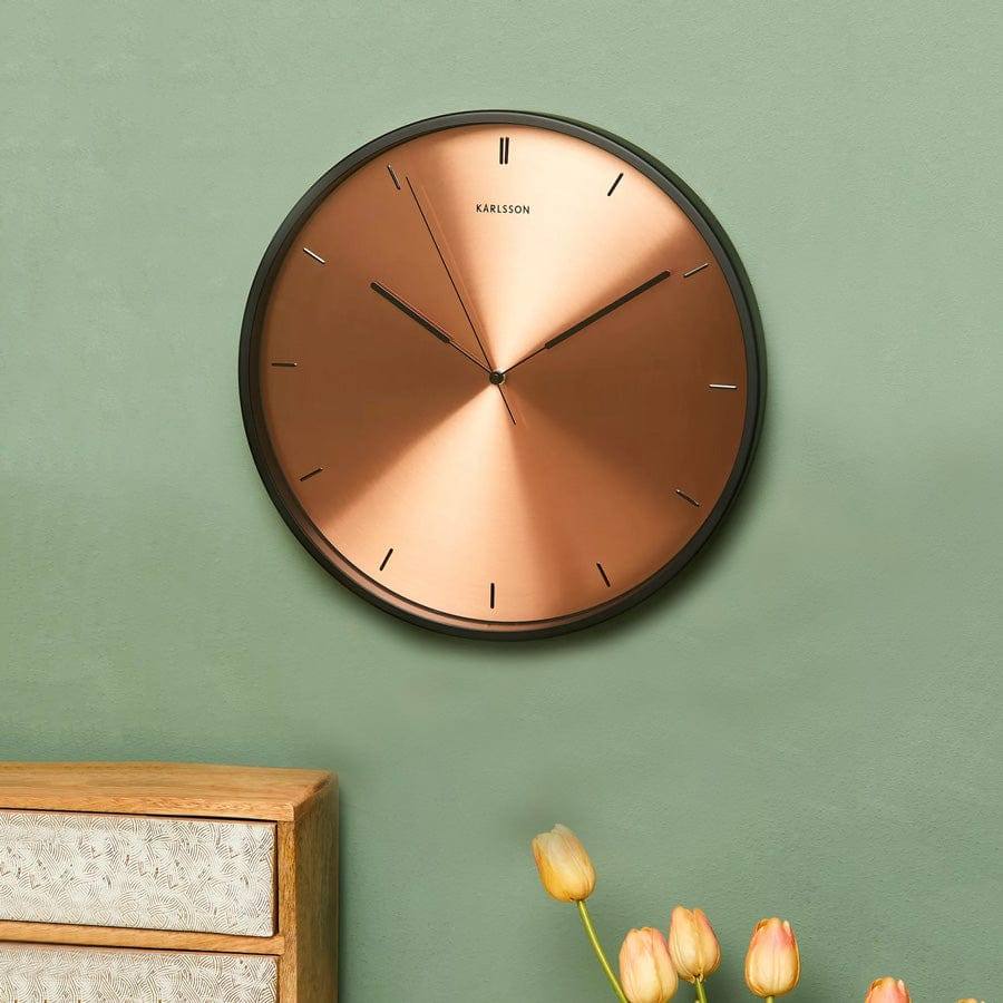 Karlsson Netherlands Finesse Wall Clock 40cm - Copper