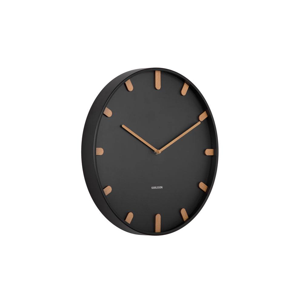 Karlsson Netherlands Grace Wall Clock 40cm - Black