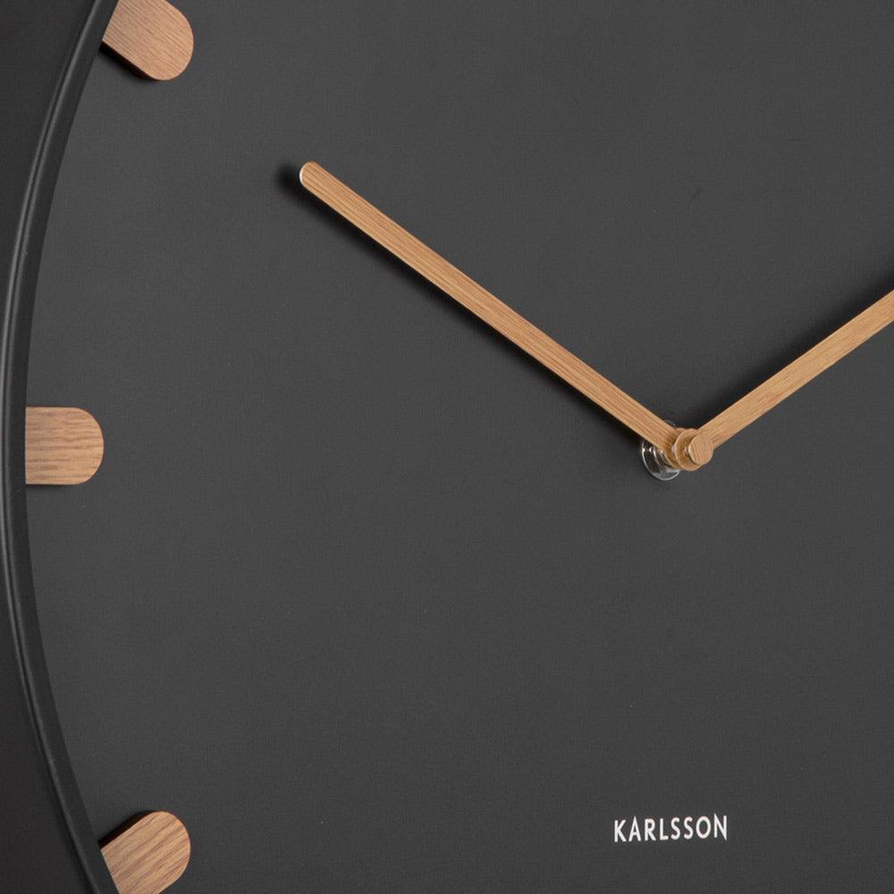 Karlsson Netherlands Grace Wall Clock 40cm - Black