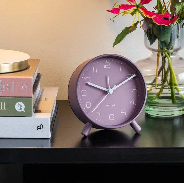 Karlsson Netherlands Lofty Alarm Clock - Purple