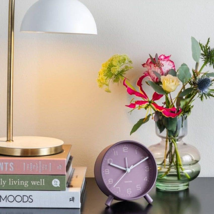 Karlsson Netherlands Lofty Alarm Clock - Purple