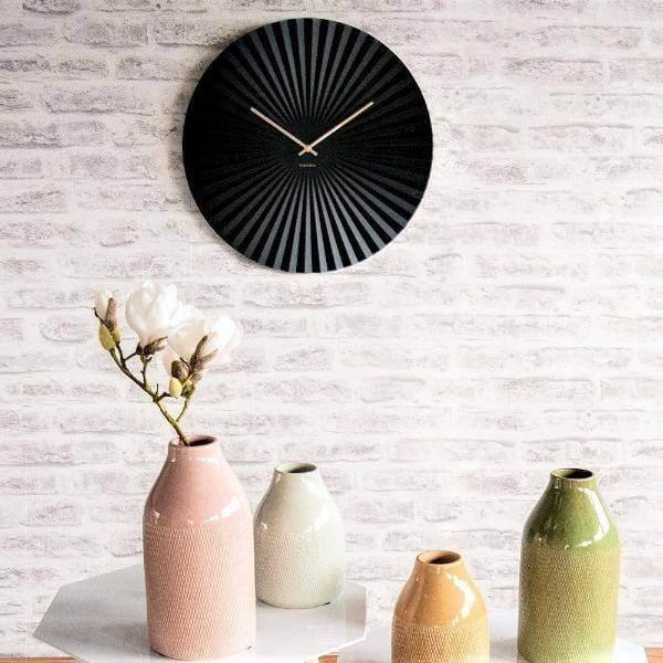 Karlsson Netherlands Sensu Wall Clock 40cm - Black