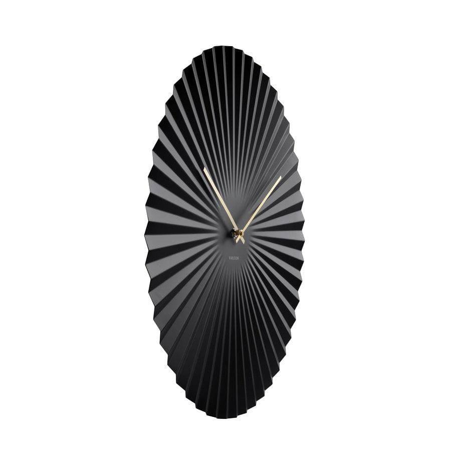 Karlsson Netherlands Sensu Wall Clock 50cm - Black