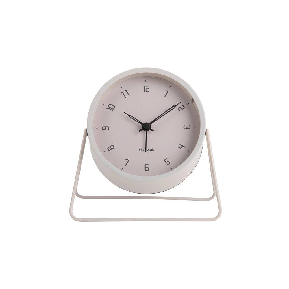 Karlsson Netherlands Stark Alarm Clock - Warm Grey